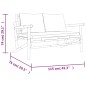 vidaXL 3-tlg. Garten-Lounge-Set mit Kissen Creme Bambus vidaXL 3-tlg. Garten-Lounge-Set mit Kissen Creme Bambus