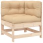 vidaXL 5-tlg. Garten-Lounge-Set mit Kissen Massivholz vidaXL 5-tlg. Garten-Lounge-Set mit Kissen Massivholz