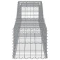vidaXL Gabionen mit Hochbogen 3 Stk. 400x50x40/60cm Verzinktes Eisen vidaXL Gabionen mit Hochbogen 3 Stk. 400x50x40/60cm Verzinktes Eisen