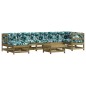 vidaXL 8-tlg. Garten-Lounge-Set mit Kissen Imprägniertes Kiefernholz vidaXL 8-tlg. Garten-Lounge-Set mit Kissen Imprägniertes Kiefernholz