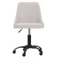 Esszimmerstühle 2 Stk. Drehbar Creme Stoff Esszimmerstühle 2 Stk. Drehbar Creme Stoff