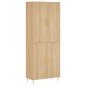 Highboard Sonoma-Eiche 69,5x34x180 cm Holzwerkstoff Highboard Sonoma-Eiche 69,5x34x180 cm Holzwerkstoff