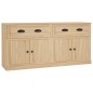 vidaXL Sideboards 2 Stk. Sonoma-Eiche Holzwerkstoff vidaXL Sideboards 2 Stk. Sonoma-Eiche Holzwerkstoff