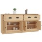 vidaXL Sideboards 2 Stk. Sonoma-Eiche Holzwerkstoff vidaXL Sideboards 2 Stk. Sonoma-Eiche Holzwerkstoff