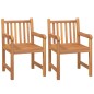vidaXL 5-tlg. Garten-Essgruppe Massivholz Teak vidaXL 5-tlg. Garten-Essgruppe Massivholz Teak