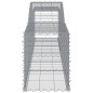 vidaXL Gabionen mit Hochbogen 3 Stk. 400x50x60/80cm Verzinktes Eisen vidaXL Gabionen mit Hochbogen 3 Stk. 400x50x60/80cm Verzinktes Eisen