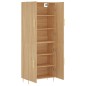 Highboard Sonoma-Eiche 69,5x34x180 cm Holzwerkstoff Highboard Sonoma-Eiche 69,5x34x180 cm Holzwerkstoff