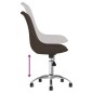vidaXL Esszimmerstühle 2 Stk. Drehbar Dunkelbraun Stoff vidaXL Esszimmerstühle 2 Stk. Drehbar Dunkelbraun Stoff