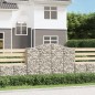 vidaXL Gabionen mit Hochbogen 3 Stk. 200x30x140/160cm Verzinktes Eisen vidaXL Gabionen mit Hochbogen 3 Stk. 200x30x140/160cm Verzinktes Eisen
