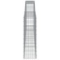 vidaXL Gabionen mit Hochbogen 25Stk. 400x30x100/120cm Verzinktes Eisen vidaXL Gabionen mit Hochbogen 25Stk. 400x30x100/120cm Verzinktes Eisen