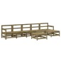 vidaXL 7-tlg. Garten-Lounge-Set mit Kissen Imprägniertes Kiefernholz vidaXL 7-tlg. Garten-Lounge-Set mit Kissen Imprägniertes Kiefernholz