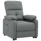 vidaXL Relaxsessel Elektrisch Dunkelgrau Stoff vidaXL Relaxsessel Elektrisch Dunkelgrau Stoff
