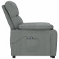 vidaXL Relaxsessel Elektrisch Dunkelgrau Stoff vidaXL Relaxsessel Elektrisch Dunkelgrau Stoff