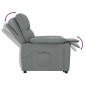 vidaXL Relaxsessel Elektrisch Dunkelgrau Stoff vidaXL Relaxsessel Elektrisch Dunkelgrau Stoff