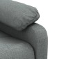 vidaXL Relaxsessel Elektrisch Dunkelgrau Stoff vidaXL Relaxsessel Elektrisch Dunkelgrau Stoff