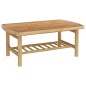 vidaXL 3-tlg. Garten-Lounge-Set mit Dunkelgrauen Kissen Bambus vidaXL 3-tlg. Garten-Lounge-Set mit Dunkelgrauen Kissen Bambus