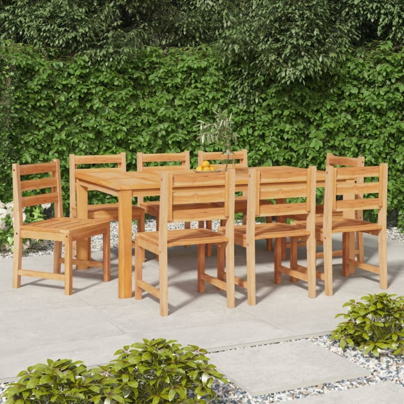 vidaXL Gartenstühle 8 Stk. Massivholz Teak vidaXL Gartenstühle 8 Stk. Massivholz Teak
