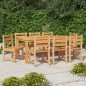 vidaXL Gartenstühle 8 Stk. Massivholz Teak vidaXL Gartenstühle 8 Stk. Massivholz Teak