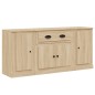 vidaXL Sideboards 3 Stk. Sonoma-Eiche Holzwerkstoff vidaXL Sideboards 3 Stk. Sonoma-Eiche Holzwerkstoff