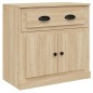 vidaXL Sideboards 3 Stk. Sonoma-Eiche Holzwerkstoff vidaXL Sideboards 3 Stk. Sonoma-Eiche Holzwerkstoff