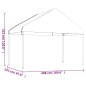 vidaXL Pavillon mit Dach Weiß 20,07x4,08x3,22 m Polyethylen vidaXL Pavillon mit Dach Weiß 20,07x4,08x3,22 m Polyethylen