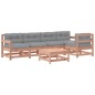 vidaXL 6-tlg. Garten-Lounge-Set mit Kissen Massivholz Douglasie vidaXL 6-tlg. Garten-Lounge-Set mit Kissen Massivholz Douglasie