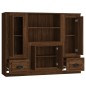 vidaXL Highboards 3 Stk. Braun Eichen-Optik Holzwerkstoff vidaXL Highboards 3 Stk. Braun Eichen-Optik Holzwerkstoff