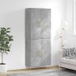 vidaXL Highboard Betongrau 69,5x34x180 cm Holzwerkstoff vidaXL Highboard Betongrau 69,5x34x180 cm Holzwerkstoff
