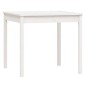 vidaXL 3-tlg. Garten-Bistro-Set Weiß Massivholz Kiefer vidaXL 3-tlg. Garten-Bistro-Set Weiß Massivholz Kiefer