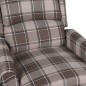 vidaXL Massagesessel mit Liegefunktion Beige Stoff vidaXL Massagesessel mit Liegefunktion Beige Stoff