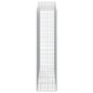 vidaXL Gabionen mit Hochbogen 3 Stk. 200x50x200/220cm Verzinktes Eisen vidaXL Gabionen mit Hochbogen 3 Stk. 200x50x200/220cm Verzinktes Eisen