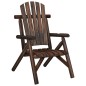 vidaXL 4-tlg. Garten-Lounge-Set Massivholz Fichte vidaXL 4-tlg. Garten-Lounge-Set Massivholz Fichte
