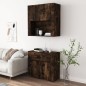 vidaXL Highboard Räuchereiche Holzwerkstoff vidaXL Highboard Räuchereiche Holzwerkstoff