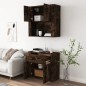 vidaXL Highboard Räuchereiche Holzwerkstoff vidaXL Highboard Räuchereiche Holzwerkstoff