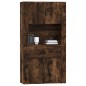 vidaXL Highboard Räuchereiche Holzwerkstoff vidaXL Highboard Räuchereiche Holzwerkstoff