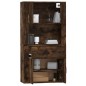vidaXL Highboard Räuchereiche Holzwerkstoff vidaXL Highboard Räuchereiche Holzwerkstoff