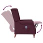 Massagesessel Lila Stoff