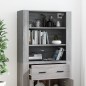 vidaXL Highboard Grau Sonoma Holzwerkstoff vidaXL Highboard Grau Sonoma Holzwerkstoff
