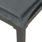 vidaXL 5-tlg. Garten-Lounge-Set Schwarz und Grau Poly Rattan vidaXL 5-tlg. Garten-Lounge-Set Schwarz und Grau Poly Rattan