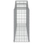 vidaXL Gabionen mit Hochbogen 2 Stk. 300x50x100/120cm Verzinktes Eisen vidaXL Gabionen mit Hochbogen 2 Stk. 300x50x100/120cm Verzinktes Eisen