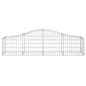 vidaXL Gabionen mit Hochbogen 10 Stk. 200x50x40/60 cm Verzinktes Eisen vidaXL Gabionen mit Hochbogen 10 Stk. 200x50x40/60 cm Verzinktes Eisen