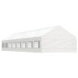 vidaXL Pavillon mit Dach Weiß 17,84x5,88x3,75 m Polyethylen vidaXL Pavillon mit Dach Weiß 17,84x5,88x3,75 m Polyethylen