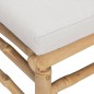 vidaXL 8-tlg. Garten-Lounge-Set mit Kissen Hellgrau Bambus vidaXL 8-tlg. Garten-Lounge-Set mit Kissen Hellgrau Bambus