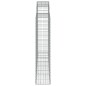 vidaXL Gabionen mit Hochbogen 7 Stk. 200x30x140/160cm Verzinktes Eisen vidaXL Gabionen mit Hochbogen 7 Stk. 200x30x140/160cm Verzinktes Eisen