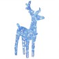 vidaXL LED-Rentiere 4 Stk. Blau 160 LEDs Acryl vidaXL LED-Rentiere 4 Stk. Blau 160 LEDs Acryl