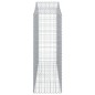 vidaXL Gabionen mit Hochbogen 10Stk. 200x50x140/160cm Verzinktes Eisen vidaXL Gabionen mit Hochbogen 10Stk. 200x50x140/160cm Verzinktes Eisen