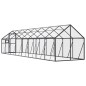 vidaXL Voliere Anthrazit 1,79x8x1,85 m Aluminium vidaXL Voliere Anthrazit 1,79x8x1,85 m Aluminium