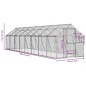 vidaXL Voliere Anthrazit 1,79x8x1,85 m Aluminium vidaXL Voliere Anthrazit 1,79x8x1,85 m Aluminium