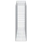 vidaXL Gabionen mit Hochbogen 2 Stk. 200x50x160/180cm Verzinktes Eisen vidaXL Gabionen mit Hochbogen 2 Stk. 200x50x160/180cm Verzinktes Eisen