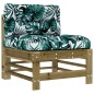 vidaXL 6-tlg. Garten-Lounge-Set mit Kissen Imprägniertes Kiefernholz vidaXL 6-tlg. Garten-Lounge-Set mit Kissen Imprägniertes Kiefernholz